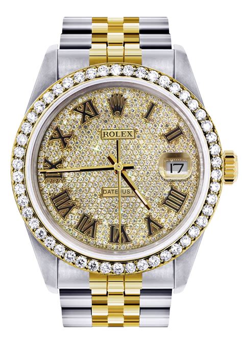 gold diamond rolex watches for sale|Rolex full diamond watch price.